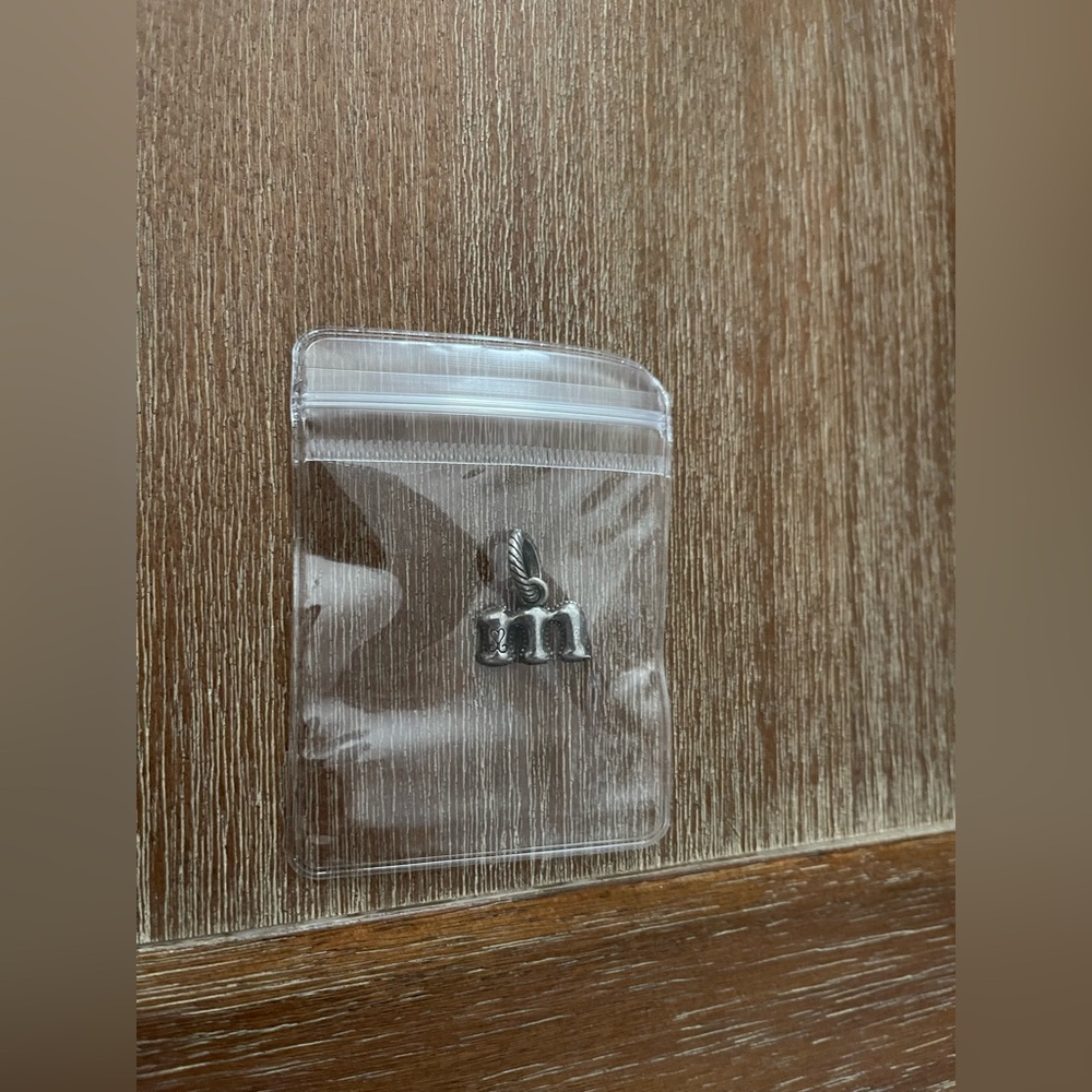 Brighton Silver Plated Lower Case “m” Alphabet Charm Retired
